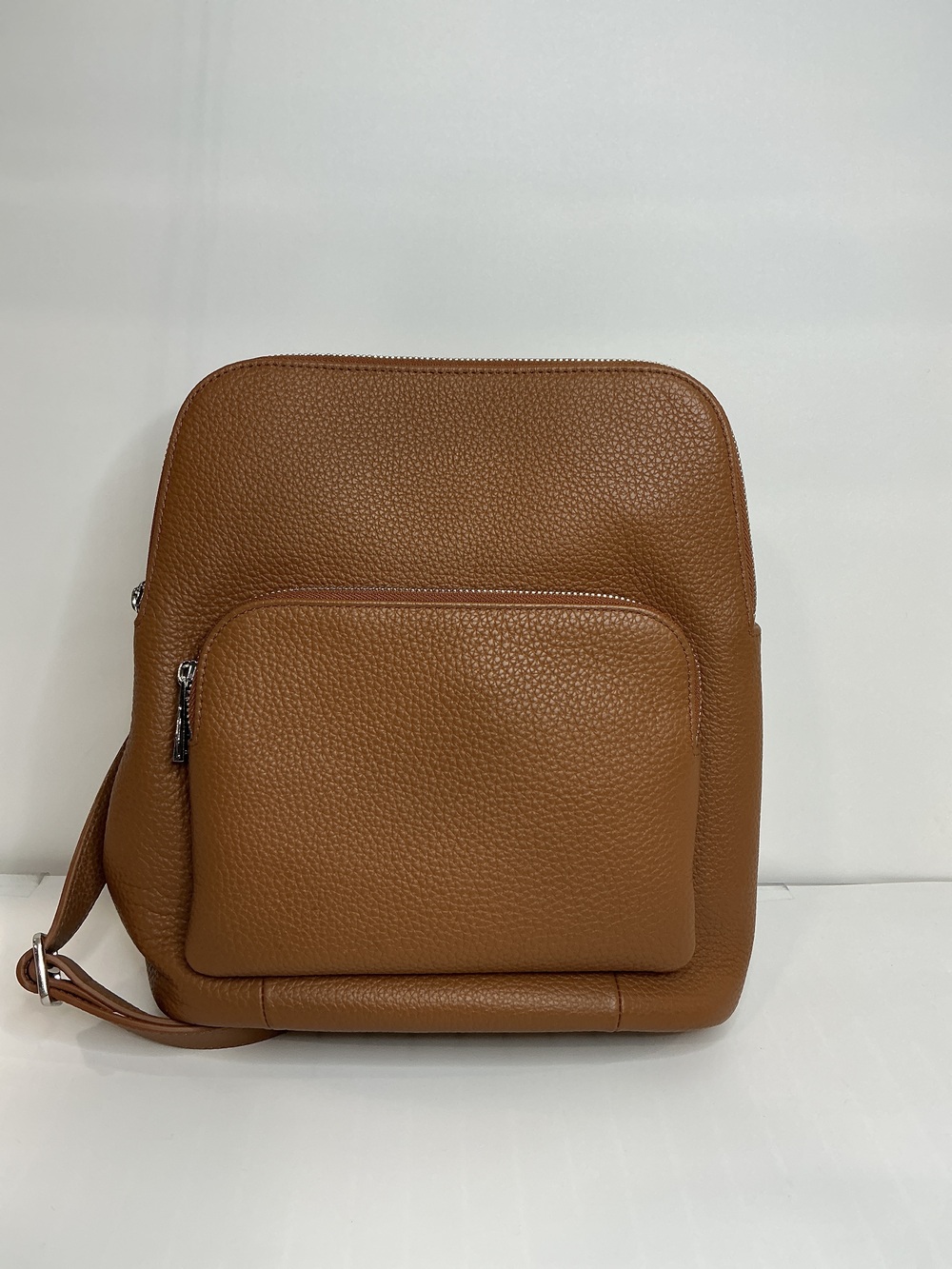Italian Leather Mini Convertible Backpack